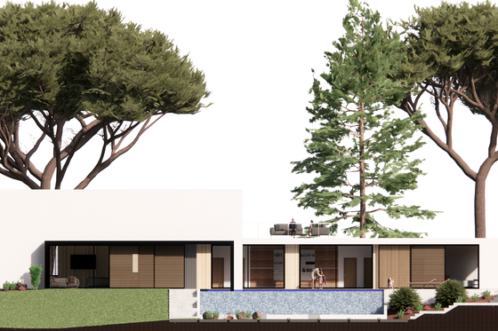 Exterior - Other Elevation 6 for Modern House Plan #473-1 - 3 bed, 2.5 bath