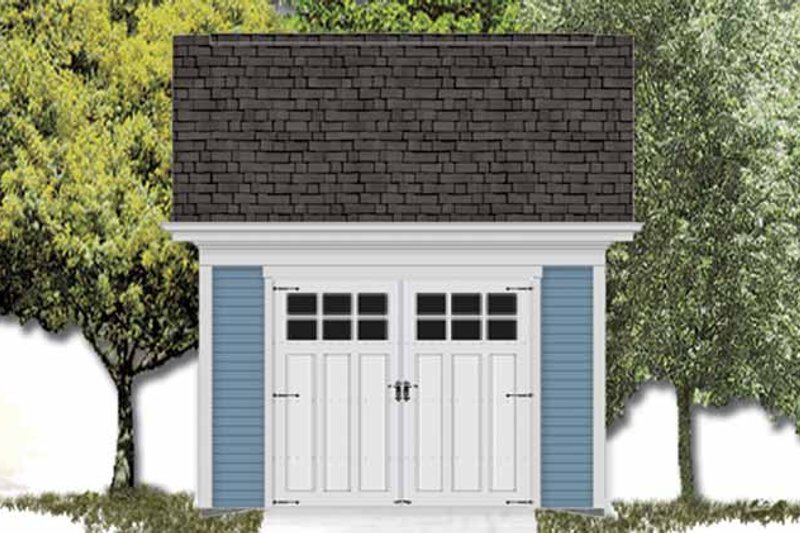 House Blueprint - Exterior - Front Elevation Plan #306-123