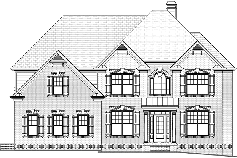 Home Plan - Country Exterior - Front Elevation Plan #994-28