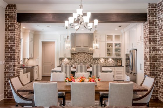 Interior - Dining Room 1 for European House Plan #430-154 - 3 bed, 2 bath