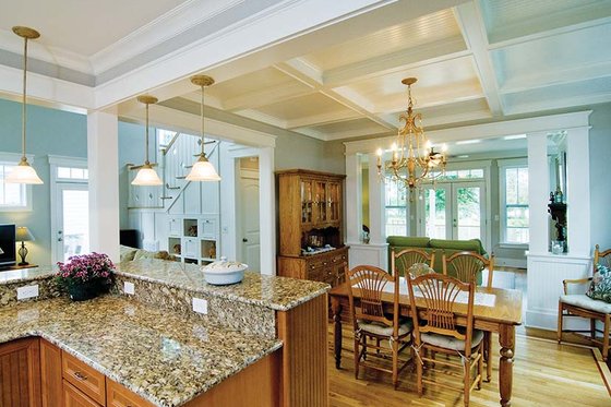 Interior - Dining Room 1 for Country House Plan #929-518 - 3 bed, 2.5 bath