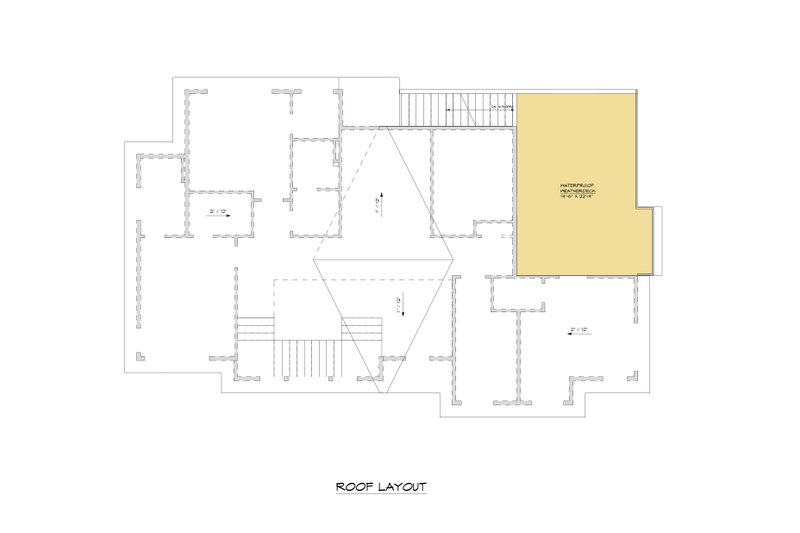 Dream House Plan - Floor Plan - Other Floor for Contemporary House Plan #1066-268 - 5 bed, 5.5 bath