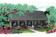 Southern Style House Plan - 3 Beds 2 Baths 1266 Sq/Ft Plan #45-234 