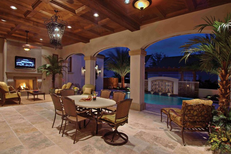 Architectural House Design - Interior - Other 2 for Mediterranean House Plan #1058-1 - 6 bed, 5 bath