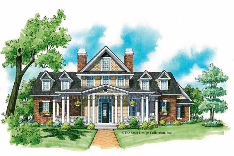 Home Plan - Victorian Exterior - Front Elevation Plan #930-215