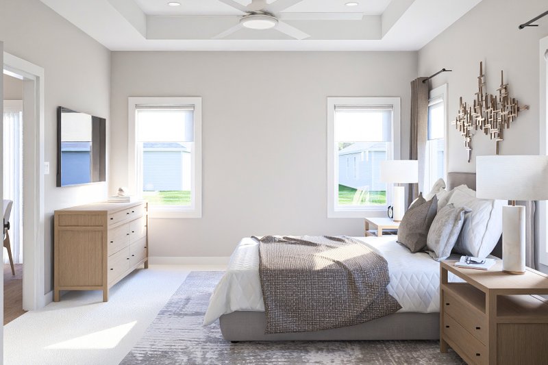 House Design - Interior - Bedroom for Traditional House Plan #455-323 - 3 bed, 2 bath