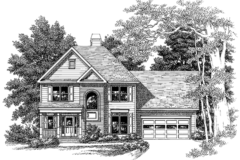 House Plan Design - Country Exterior - Front Elevation Plan #927-755