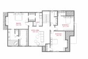 Tudor Style House Plan - 4 Beds 3 Baths 3835 Sq/Ft Plan #1079-3 
