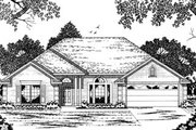 Traditional Style House Plan - 4 Beds 2 Baths 1932 Sq/Ft Plan #42-133 