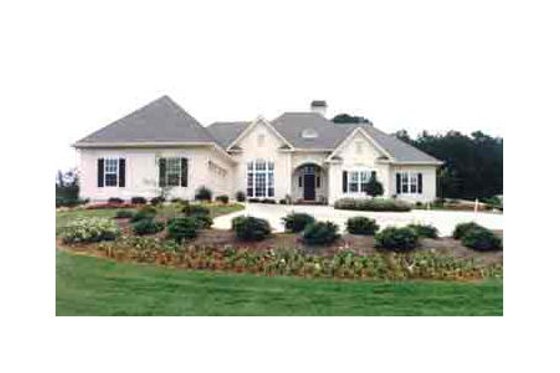 Exterior - Other Elevation for European House Plan #429-2 - 3 bed, 2.5 bath