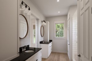 Interior - Master Bathroom for Farmhouse House Plan #430-336 - 3 bed, 2.5 bath