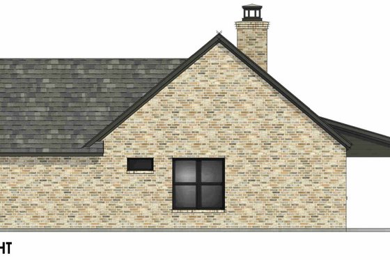 Exterior - Other Elevation 1 for Cottage House Plan #1096-143 - 1 bed, 1 bath