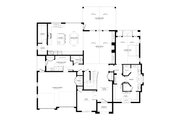 European Style House Plan - 4 Beds 2.5 Baths 3402 Sq/Ft Plan #1114-1 