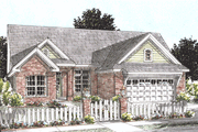 Traditional Style House Plan - 3 Beds 2 Baths 1780 Sq/Ft Plan #20-1593 