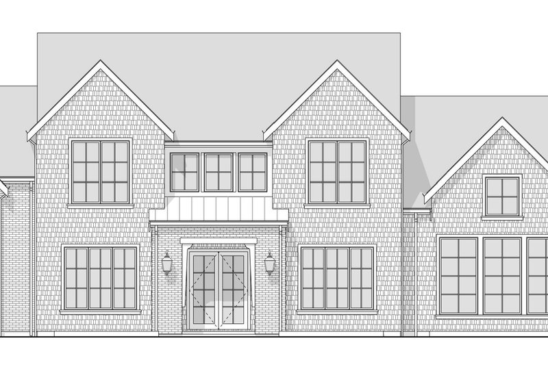 House Blueprint - Exterior - Front Elevation 7 for Farmhouse House Plan #1114-97 - 4 bed, 3.5 bath