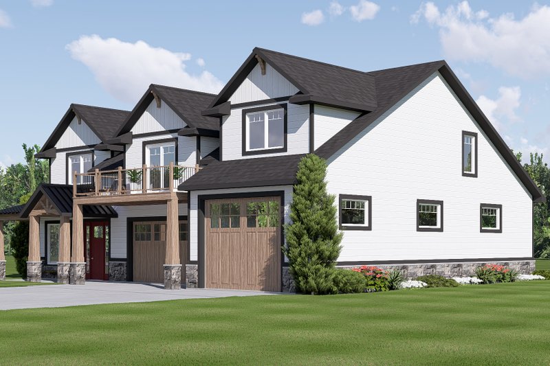 Architectural House Design - Exterior - Other Elevation for Craftsman House Plan #1064-474 - 4 bed, 2.5 bath