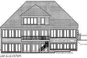 Traditional Style House Plan - 4 Beds 3.5 Baths 3012 Sq/Ft Plan #56-210 Exterior 