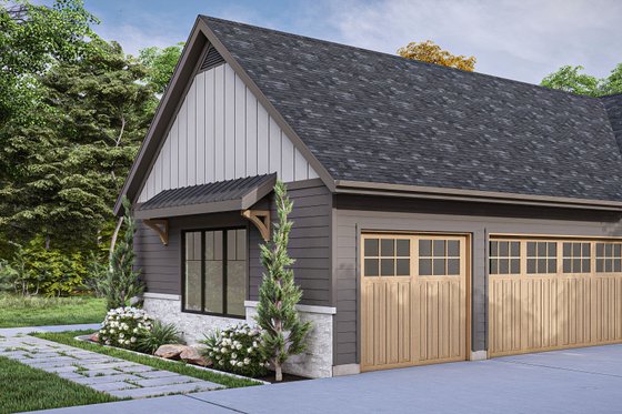Exterior - Other Elevation for Modern House Plan #455-499 - 3 bed, 2.5 bath