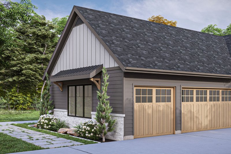 Architectural House Design - Exterior - Other Elevation for Modern House Plan #455-499 - 3 bed, 2.5 bath