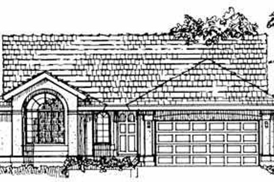 Exterior - Other Elevation for Traditional House Plan #47-572 - 3 bed, 2 bath