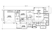 Traditional Style House Plan - 5 Beds 3.5 Baths 2284 Sq/Ft Plan #5-273 