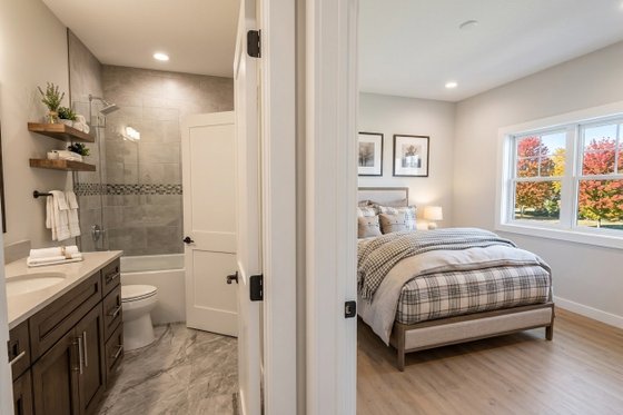 Interior - Bedroom 1 for Farmhouse House Plan #51-1532 - 3 bed, 2.5 bath