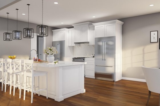 Interior - Kitchen 1 for Farmhouse House Plan #17-3443 - 3 bed, 2 bath