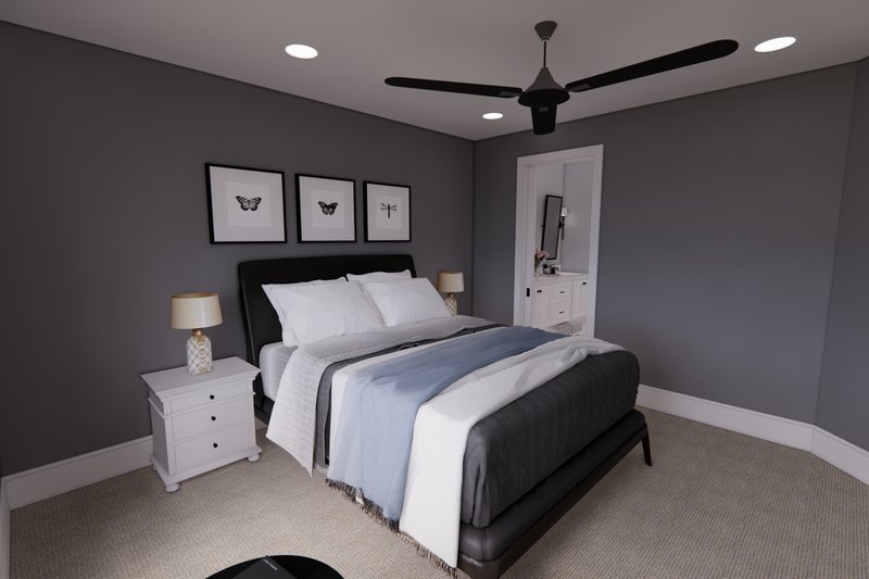 House Plan Design - Interior - Bedroom for Country House Plan #51-1567 - 3 bed, 2.5 bath