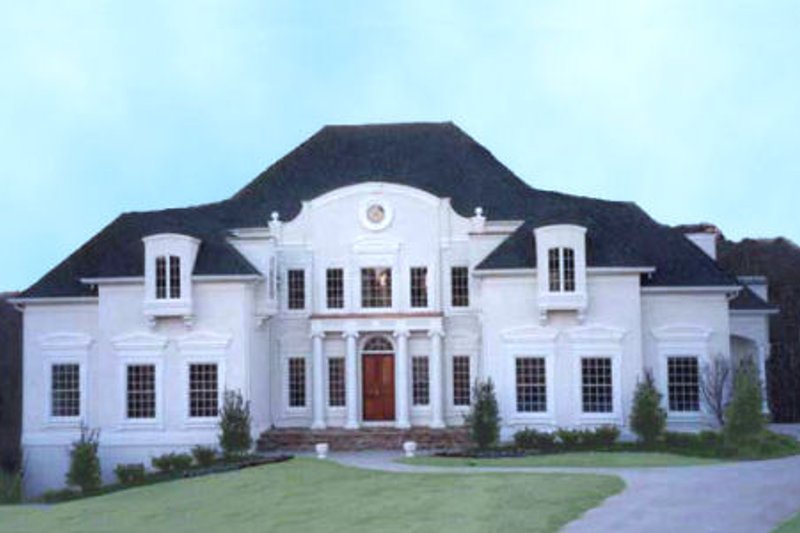 Architectural House Design - Exterior - Other Elevation 3 for European House Plan #119-117 - 4 bed, 4.5 bath