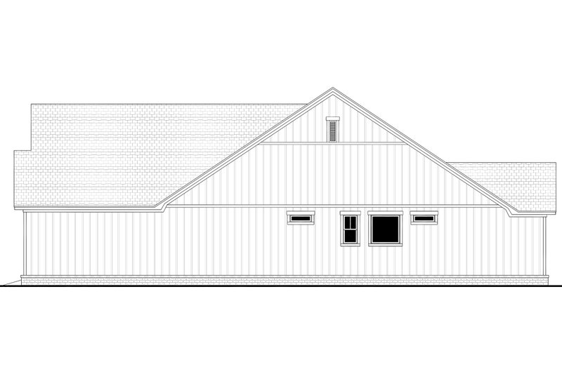 House Blueprint - Exterior - Other Elevation 1 for Farmhouse House Plan #430-281 - 3 bed, 2.5 bath