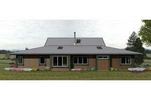 Exterior - Other Elevation 1 for Country House Plan #452-1 - 3 bed, 2 bath