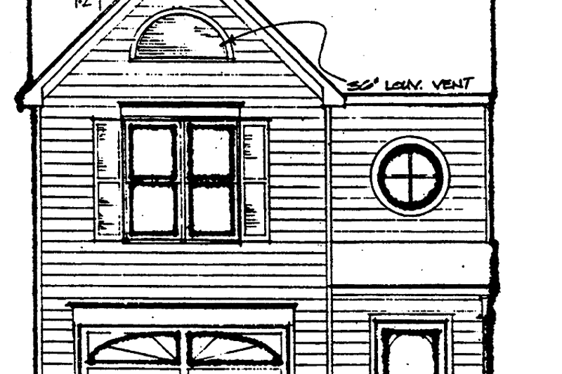 Home Plan - Victorian Exterior - Front Elevation Plan #30-329