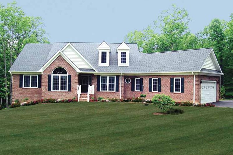 Home Plan - Ranch Exterior - Front Elevation Plan #314-219