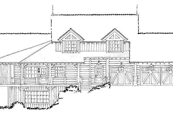 Exterior - Other Elevation 5 for Craftsman House Plan #942-30 - 4 bed, 4.5 bath