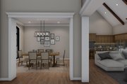 European Style House Plan - 3 Beds 2.5 Baths 2532 Sq/Ft Plan #923-7 Interior 