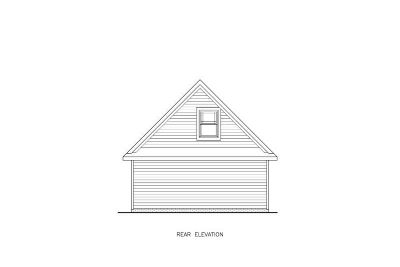 Home Plan - Exterior - Front Elevation 5 for Craftsman House Plan #54-661 - 1 bed, 1 bath