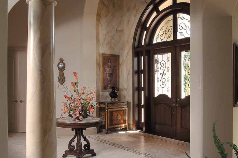 Dream House Plan - Interior - Entry for Mediterranean House Plan #930-317 - 4 bed, 5 bath