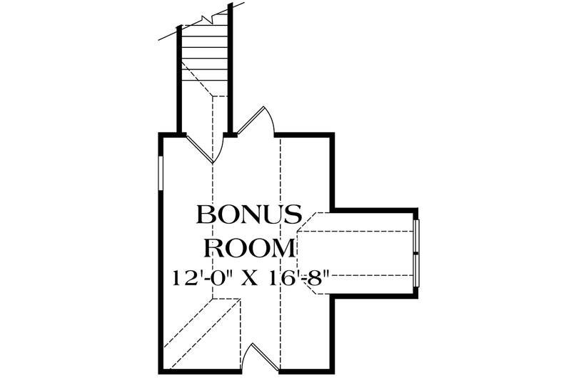 Home Plan - Floor Plan - Other Floor for Traditional House Plan #453-622 - 3 bed, 2.5 bath