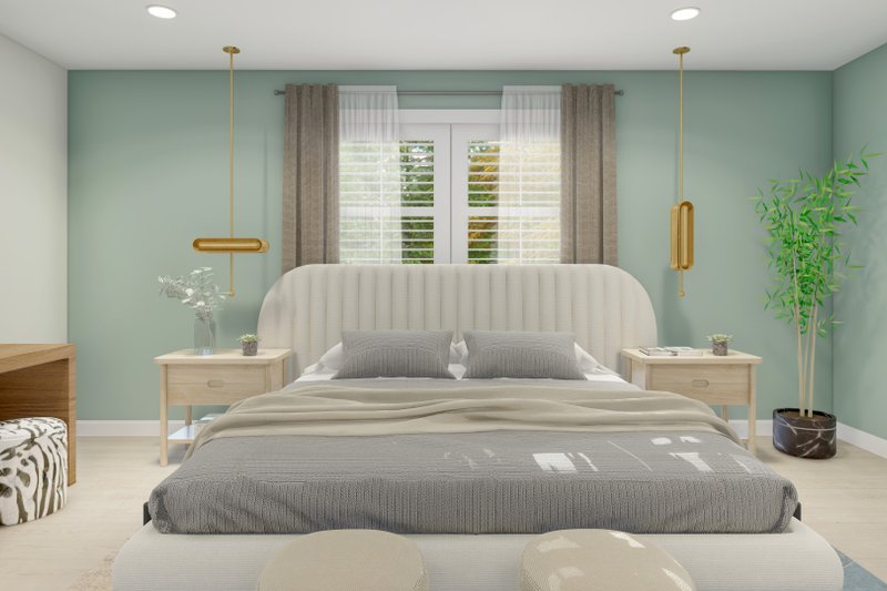 Dream House Plan - Interior - Master Bedroom for Traditional House Plan #1060-176 - 3 bed, 2 bath