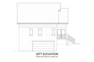Exterior - Other Elevation for Cabin House Plan #1108-9 - 3 bed, 2.5 bath