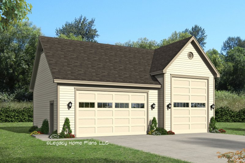 Home Plan - Contemporary Exterior - Front Elevation Plan #932-783