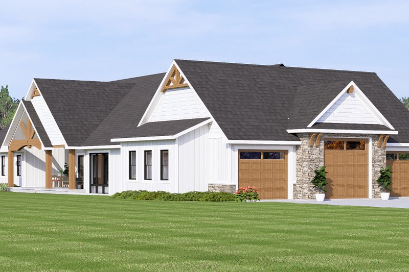 Dream House Plan - Exterior - Other Elevation 3 for Contemporary House Plan #1064-477 - 2 bed, 2.5 bath