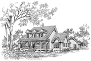 Country Style House Plan - 4 Beds 3 Baths 2394 Sq/Ft Plan #929-147 