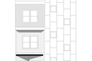 Exterior - Front Elevation 3 for Contemporary House Plan #932-633 - 4 bed, 3 bath