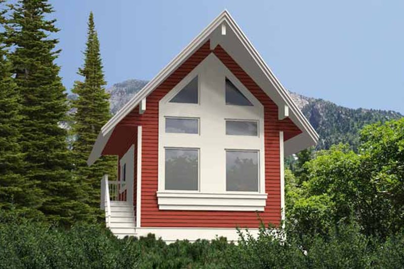 House Plan Design - Contemporary Exterior - Front Elevation Plan #118-157