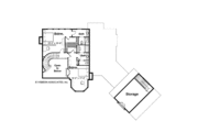 Tudor Style House Plan - 3 Beds 3 Baths 3586 Sq/Ft Plan #928-61 