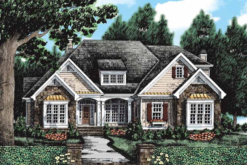 Home Plan - Exterior - Front Elevation 5 for Country House Plan #927-131 - 3 bed, 2.5 bath