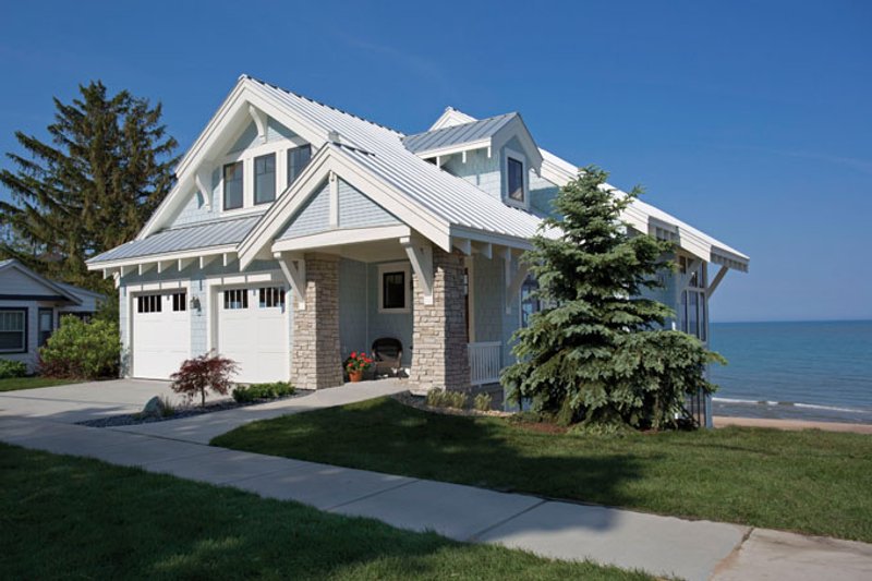 Home Plan - Exterior - Front Elevation 1 for Craftsman House Plan #928-268 - 3 bed, 3.5 bath