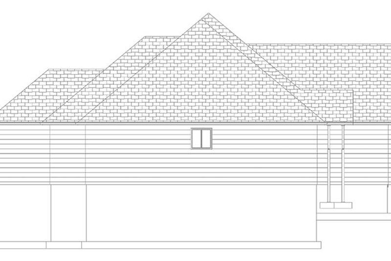 Home Plan - Exterior - Other Elevation 1 for Ranch House Plan #1060-10 - 3 bed, 2 bath