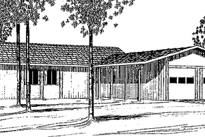 Country Exterior - Front Elevation Plan #60-882